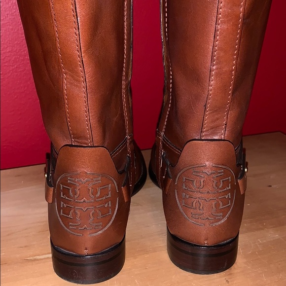 tory burch colton riding boot